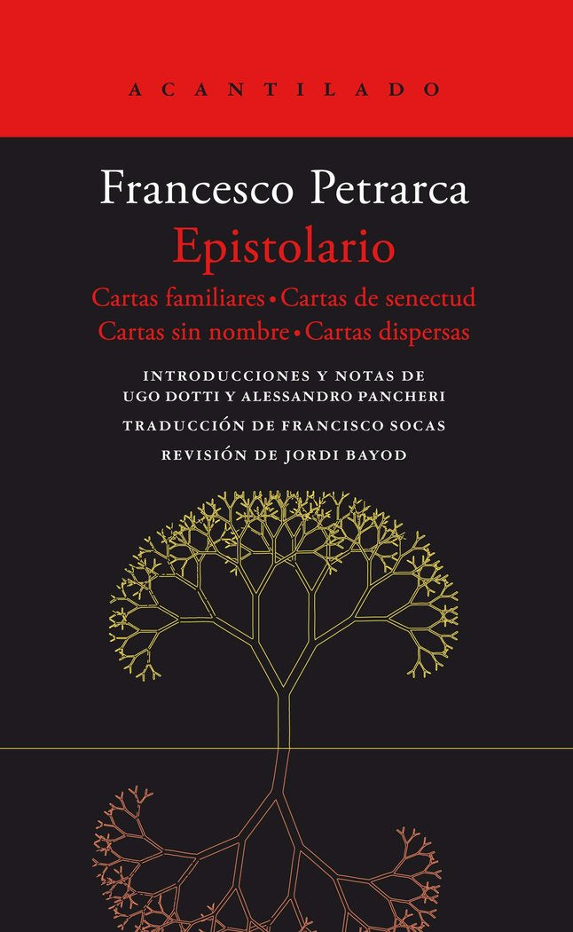 Epistolario, de PETRARCA, FRANCESO | portada del libro