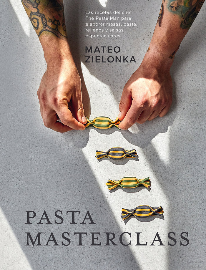 PASTA MASTERCLASS, de ZIELONKA, MATEO | portada del libro