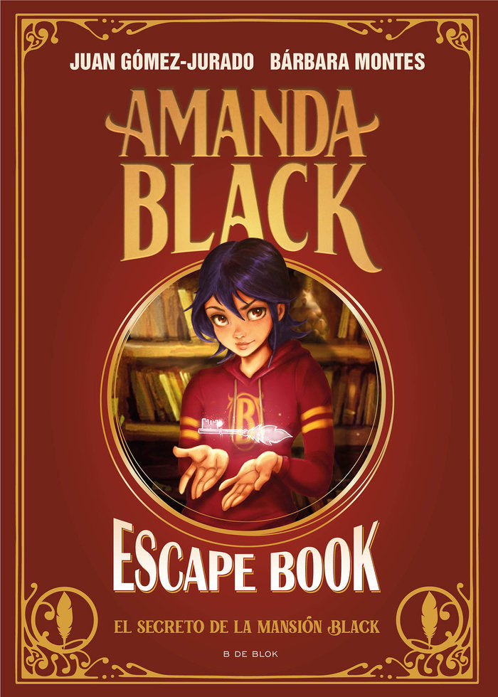 Escape book Amanda Black, de GOMEZ-JURADO, JUAN | portada del libro