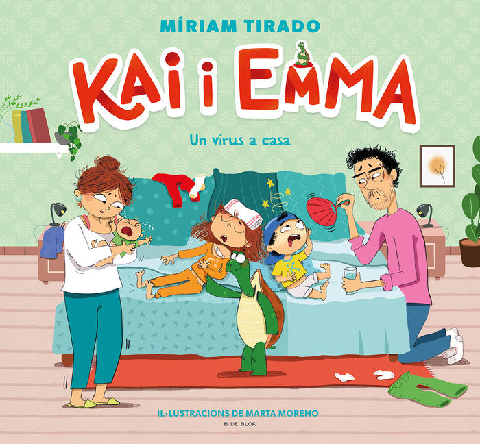 Kai i Emma 4 - Un virus a casa, de MIRIAM TIRADO | portada del libro