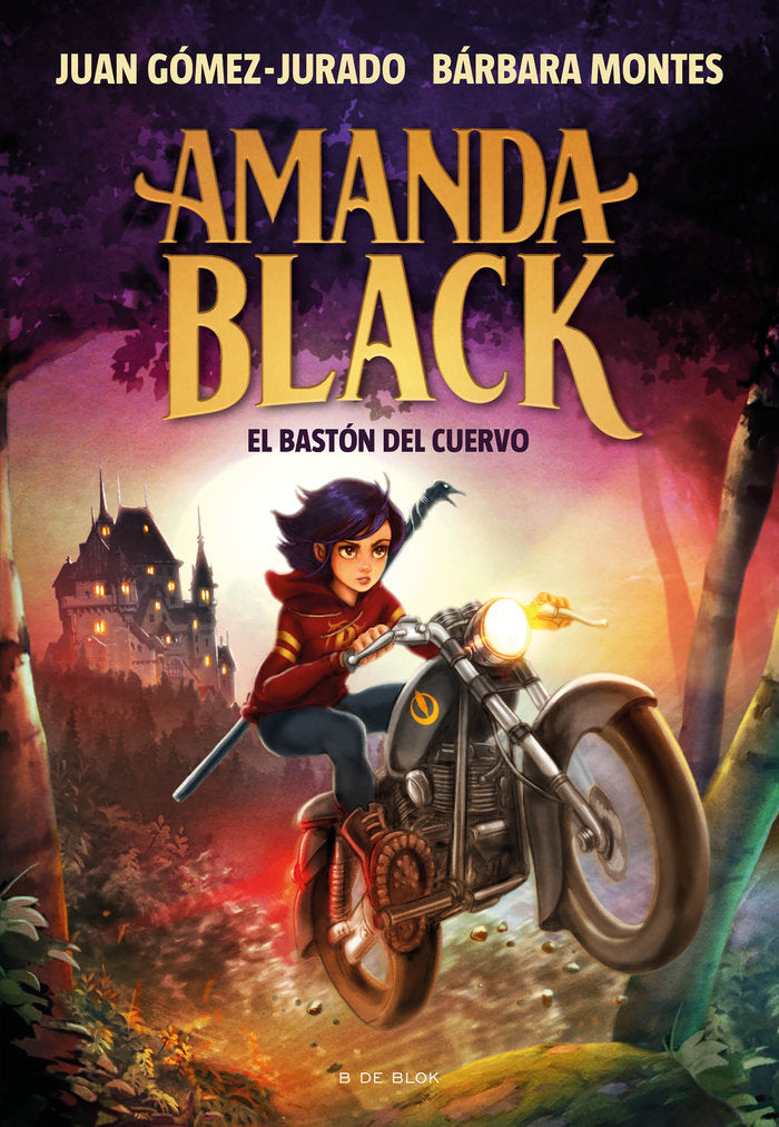 Amanda black Bastón del cuervo, de Juan Gomez Jurado | portada del libro