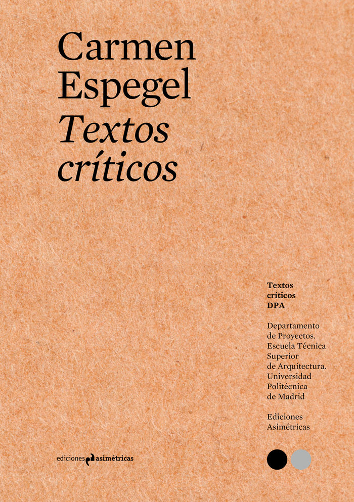 TEXTOS CRITICOS  14, de ESPEGEL, CARMEN | portada del libro