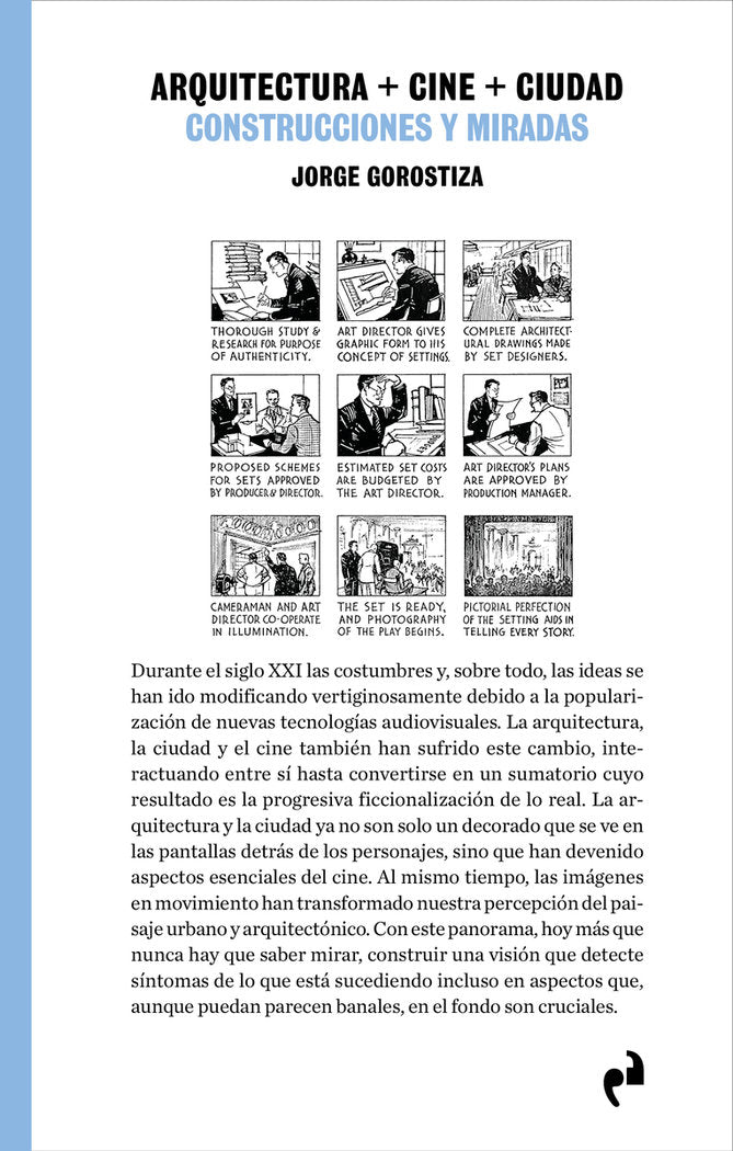ARQUITECTURA CINE CIUDAD, de GOROSTIZA, JORGE | portada del libro