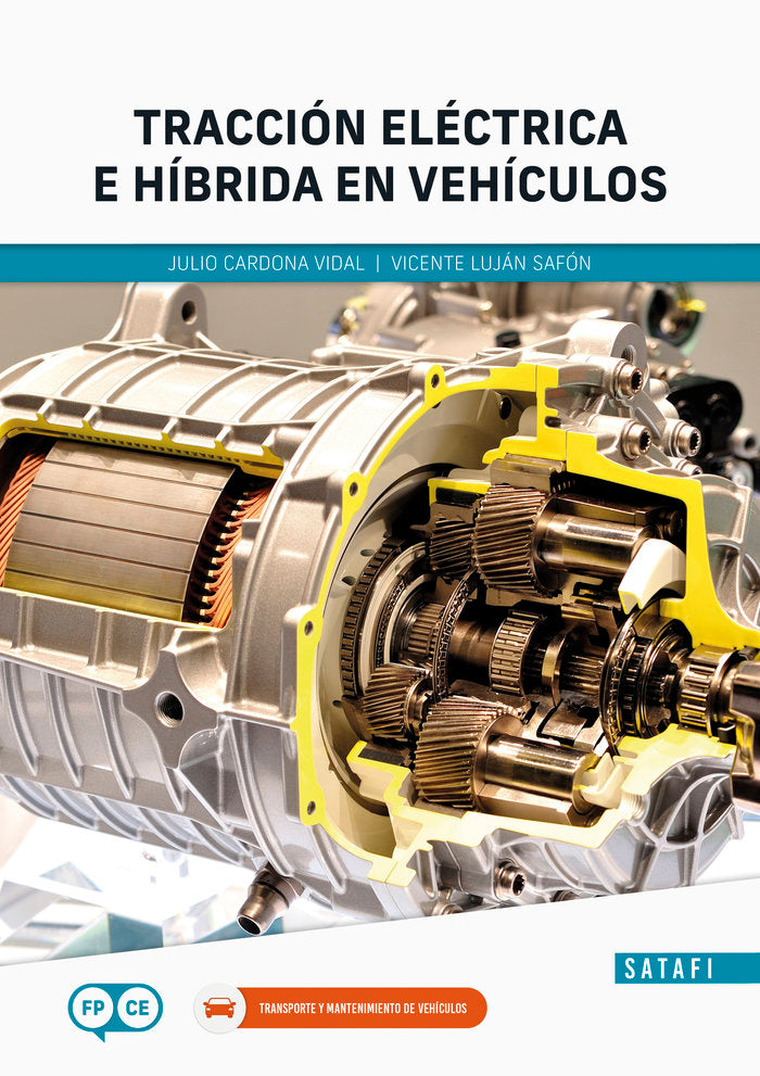 TRACCION ELECTRICA E HIBRIDA EN VEHICULOS | portada del libro
