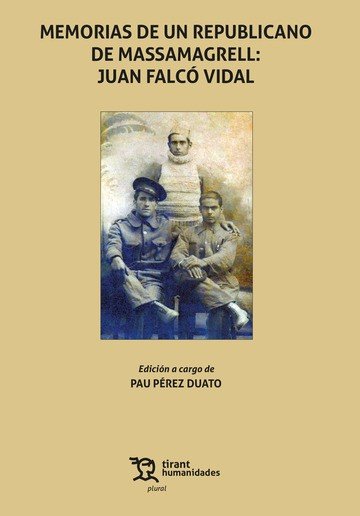 MEMORIAS DE UN REPUBLICANO DE MASSAMAGRE | portada del libro