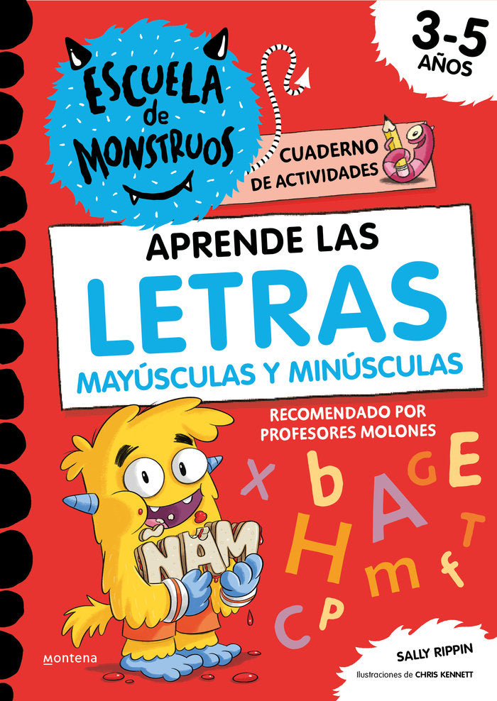 APRENDER LAS LETRAS EN LA ESCUELA DE MONSTRUOS, de RIPPIN, SALLY | portada del libro