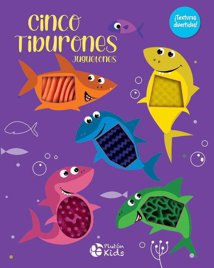 Cinco Tiburones Juguetones, de VARIOS AUTORES | portada del libro