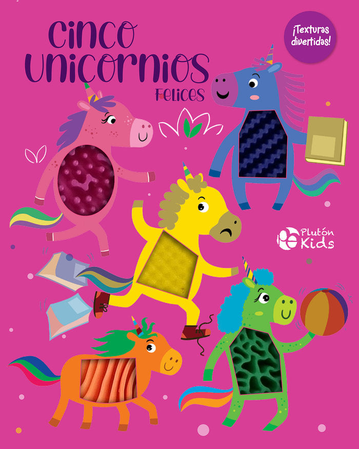 Cinco Unicornios Felices, de VARIOS AUTORES | portada del libro