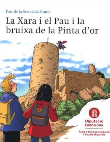 La Xara i el Pau i la bruixa de la Pinta d'or, de LUNA, GONÇAL | portada del libro
