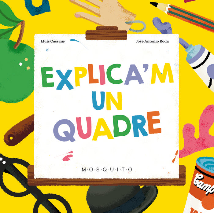 Explica'm un quadre, de CASSANY, LLUIS | portada del libro