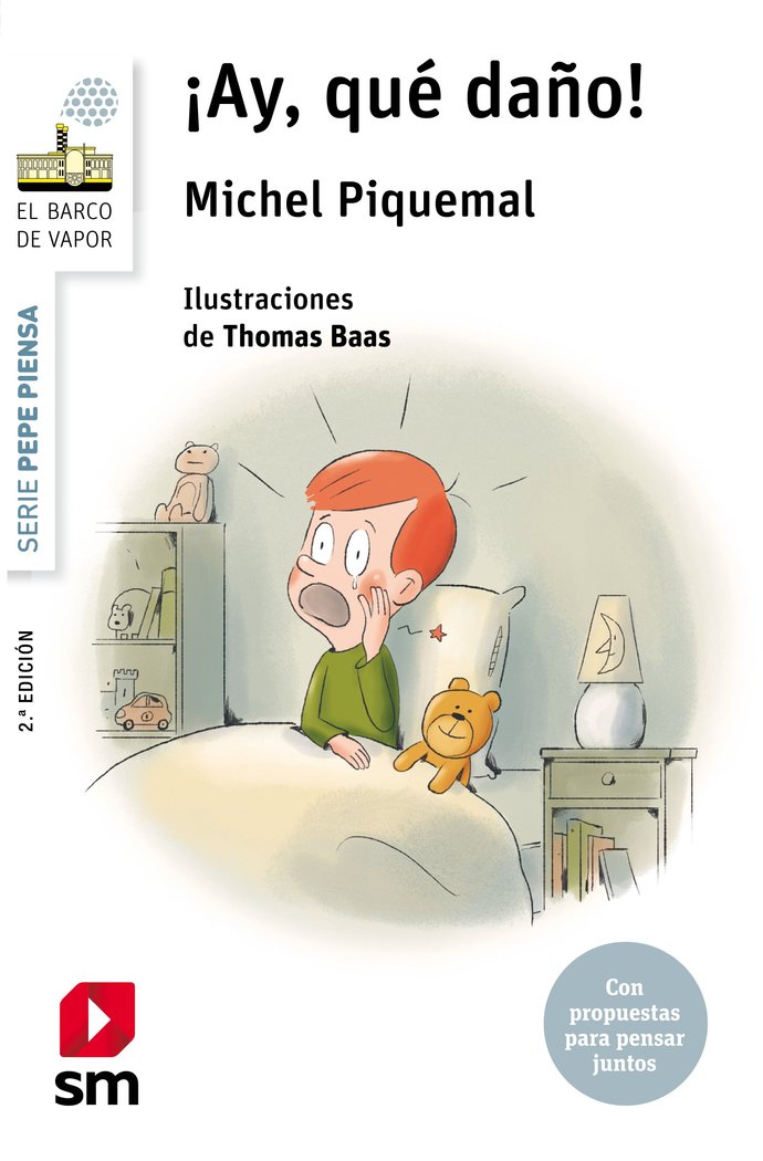 PEPE PIENSA AY QUE DAÑO, de PIQUEMAL, MICHEL | portada del libro