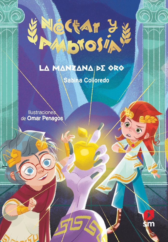 NECTAR Y AMBROSIA 5 LA MANZANA DE ORO, de COLLOREDO, SABINA | portada del libro