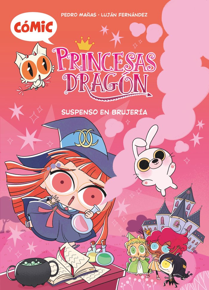 COMIC PRINCESAS DRAGON 2 SUSPENSO EN BRUJERIA, de MAÑAS ROMERO, PEDRO | portada del libro