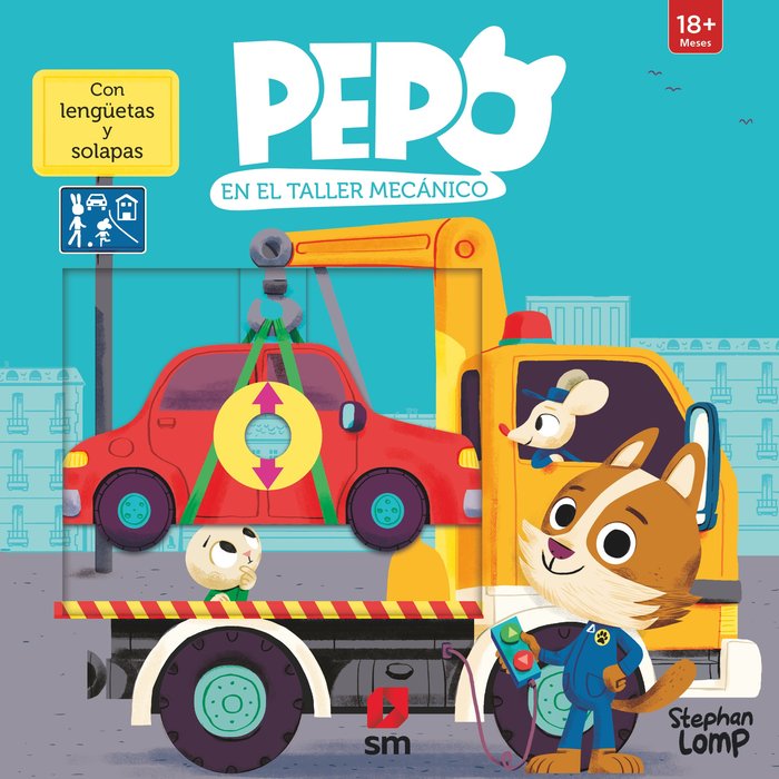 PEPO EN EL TALLER MECANICO, de LOMP, STEPHAN | portada del libro