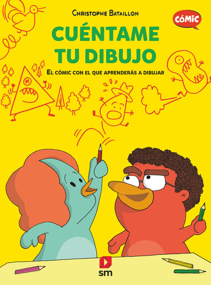 CUENTAME TU DIBUJO, de BATAILLON, CHRISTOPHE | portada del libro