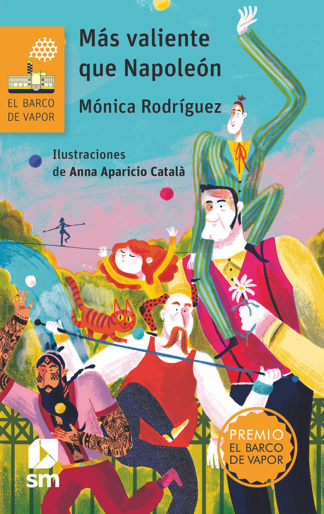 MAS VALIENTE QUE NAPOLEON, de RODRIGUEZ SUAREZ, MONICA | portada del libro