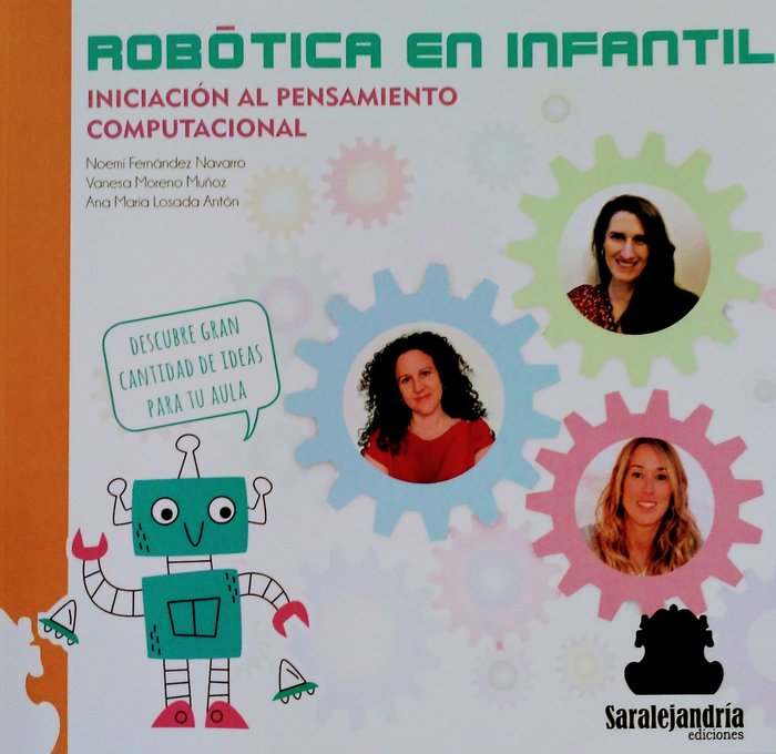 ROBÓTICA EN INFANTIL, de FERNÁNDEZ NAVARRO | portada del libro