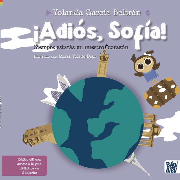 ¡ADIOS, SOFIA!, de GARCIA BELTRAN, YOLANDA | portada del libro