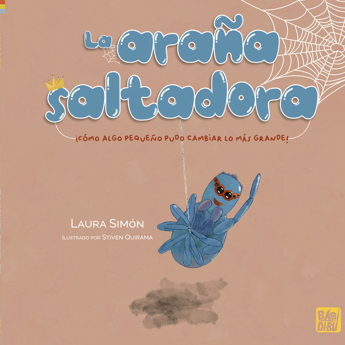 LA ARAÑA SALTADORA, de SIMON , LAURA | portada del libro