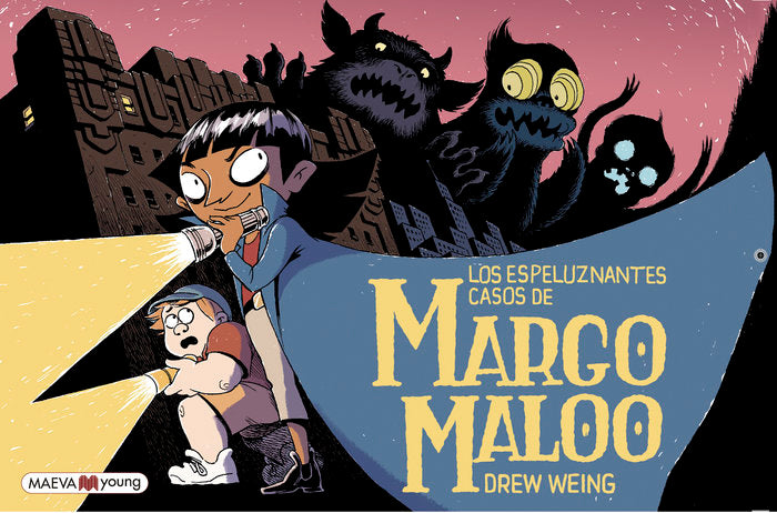 LOS ESPELUZNANTES CASOS DE MARGO MALOO 1, de WEING, DREW | portada del libro