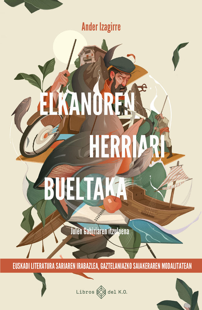(eus).elkanoren herriari bueltaka, de IZAGIRRE,ANDER | portada del libro