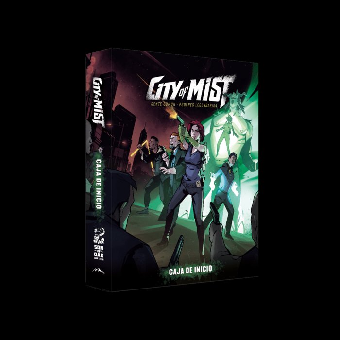 City Of Mist (Caja de Inicio), de Gunning, Christopher | portada del libro