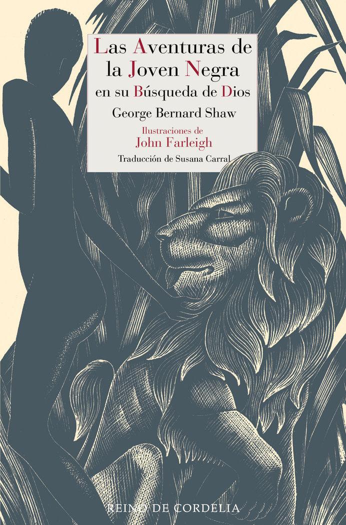 LAS AVENTURAS DE UNA CHICA NEGRA EN SU BUSQUEDA DE DIOS, de SHAW, GEORGE BERNARD | portada del libro