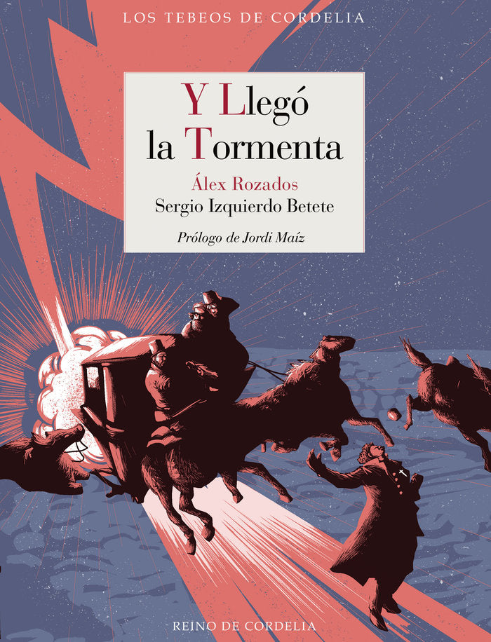 Y LLEGO LA TORMENTA, de IZQUIERDO BETETE,SERGIO | portada del libro