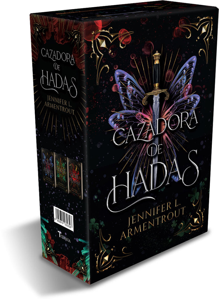 ESTUCHE TRILOGIA DE CAZADORA DE HADAS, de ARMENTROUT | portada del libro