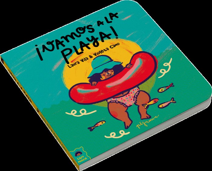 ¡VAMOS A LA PLAYA!, de VILA, LAURA | portada del libro
