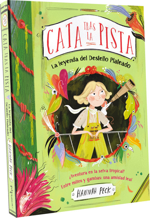 CATA TRAS LA PISTA LA LEYENDA DEL DESTELLO PLATEADO, de PECK, HANNAH | portada del libro