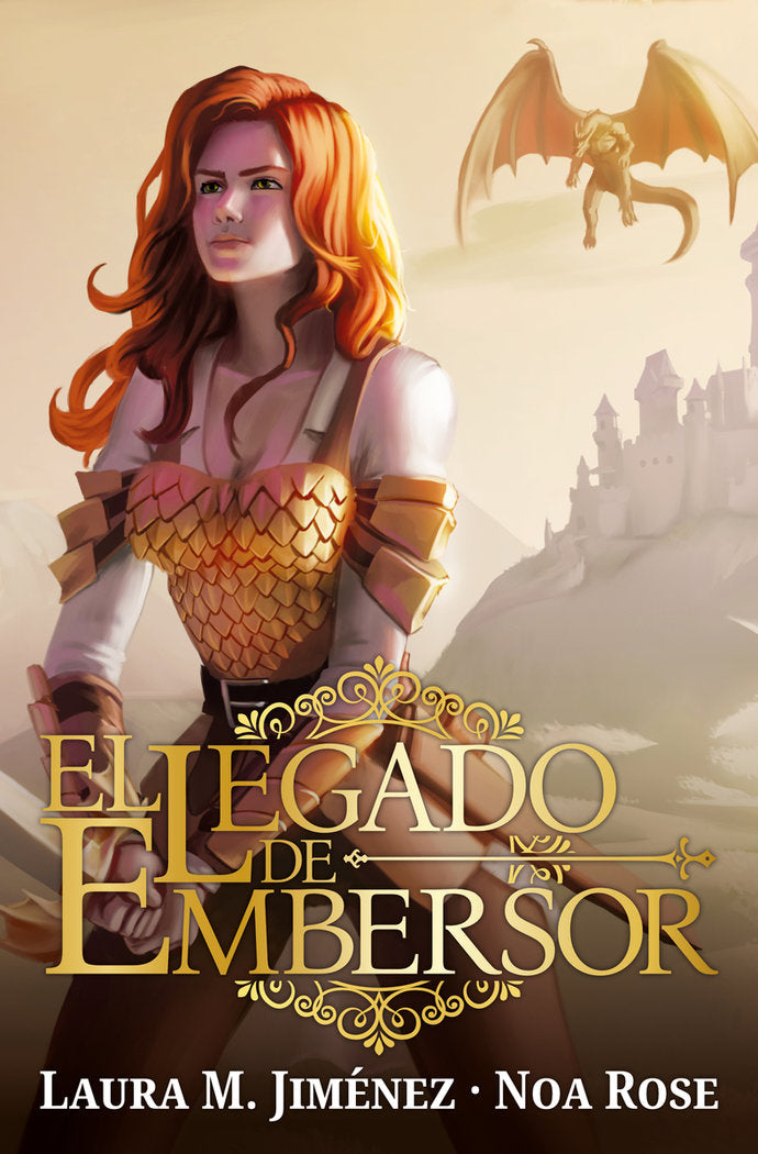 EL LEGADO DE EMBERSOR, de LAURA M. JIMENEZ, NOA ROSE | portada del libro