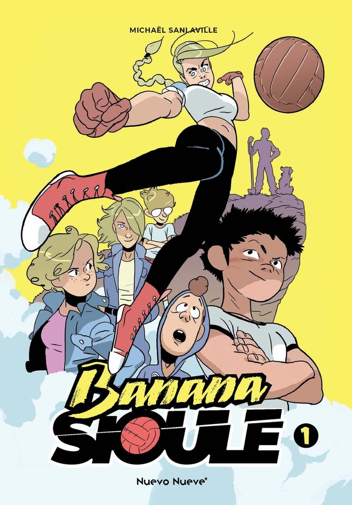BANANA SIOULE - 1, de SANLAVILLE, MICHAEL | portada del libro