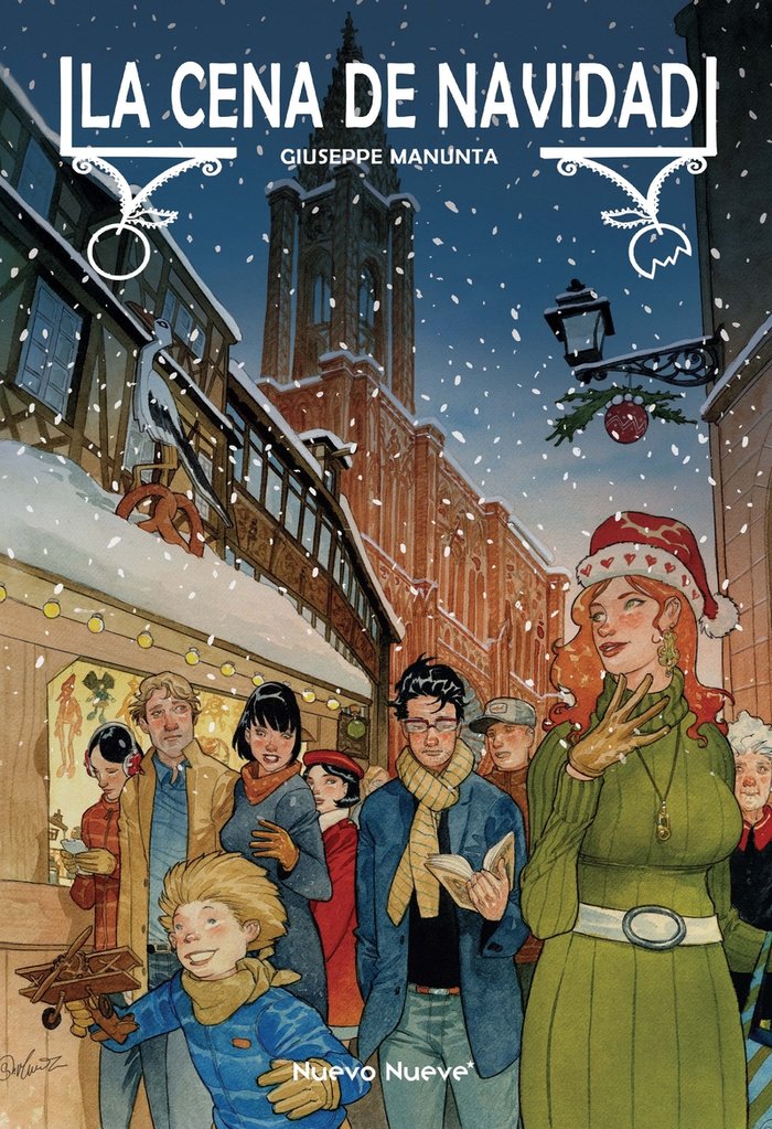 LA CENA DE NAVIDAD, de MANUNTA, GIUSEPPE | portada del libro