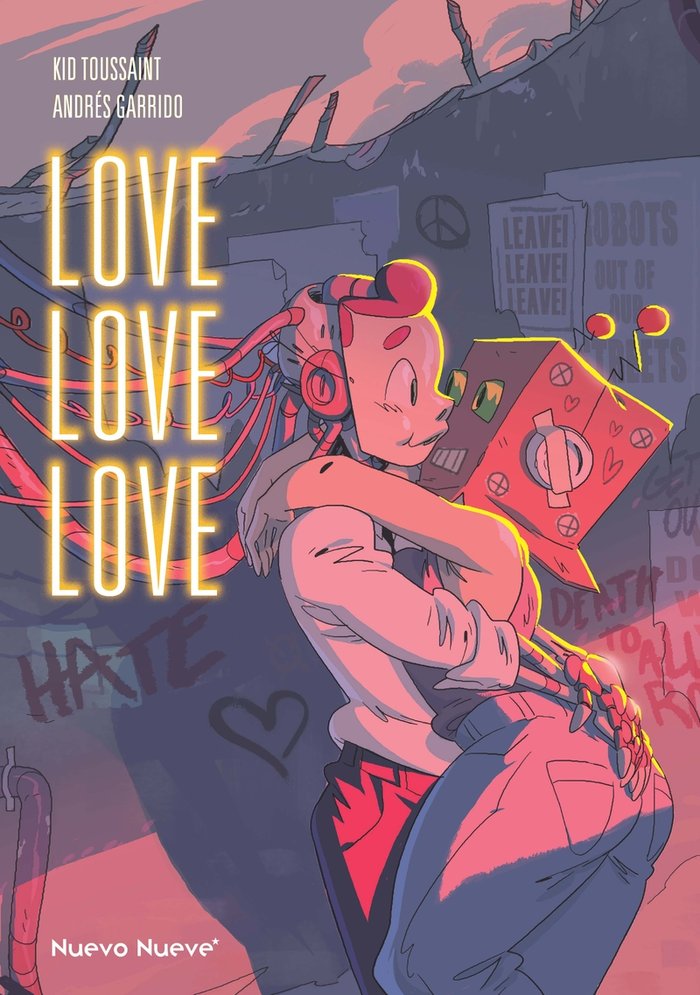 LOVE LOVE LOVE, de GARRIDO, ANDRES | portada del libro