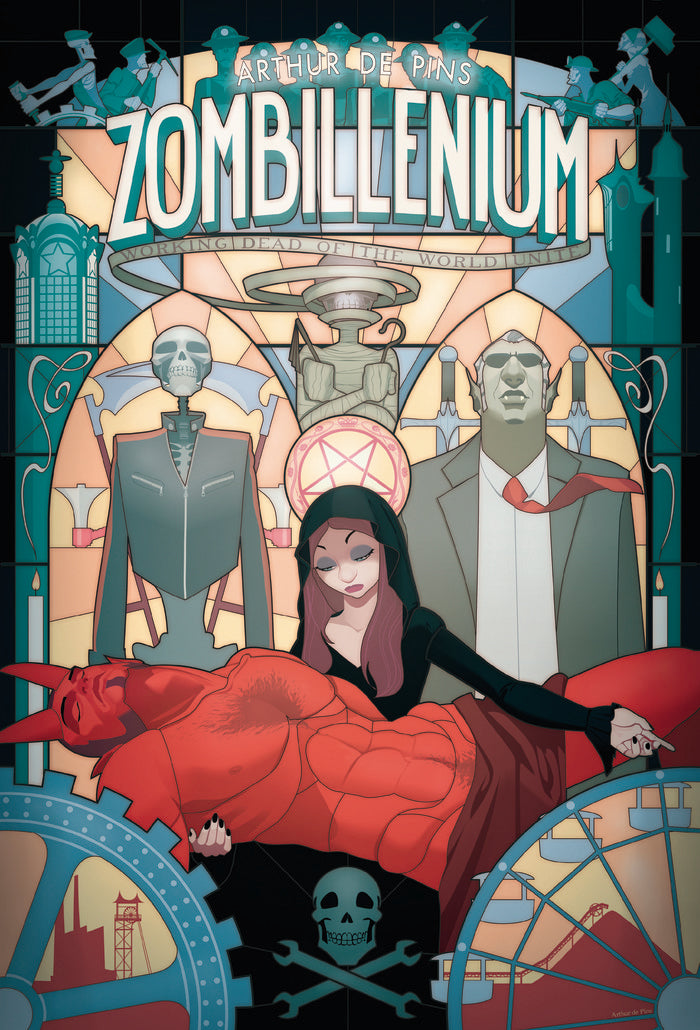 ZOMBILLENIUM, de DE PINS,ARTHUR | portada del libro