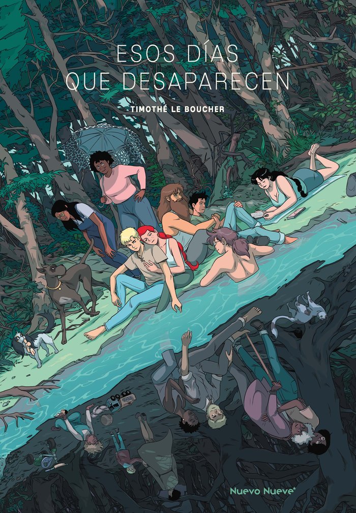 ESOS DIAS QUE DESAPARECEN, de LE BOUCHER, TIMOTHE | portada del libro