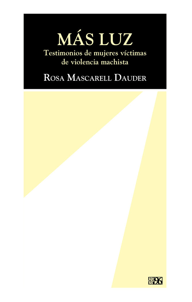 Más luz, de Mascarell Dauder, Rosa | portada del libro