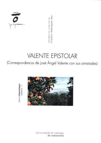VALENTE EPISTOLAR, de RODRIGUEZ FER, CLAUDIO | portada del libro