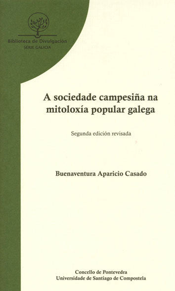 A SOCIEDADE CAMPESIÑA NA MITOLOXIA POPULAR GALEGA, de APARICIO CASADO, BUENAVENTURA | portada del libro