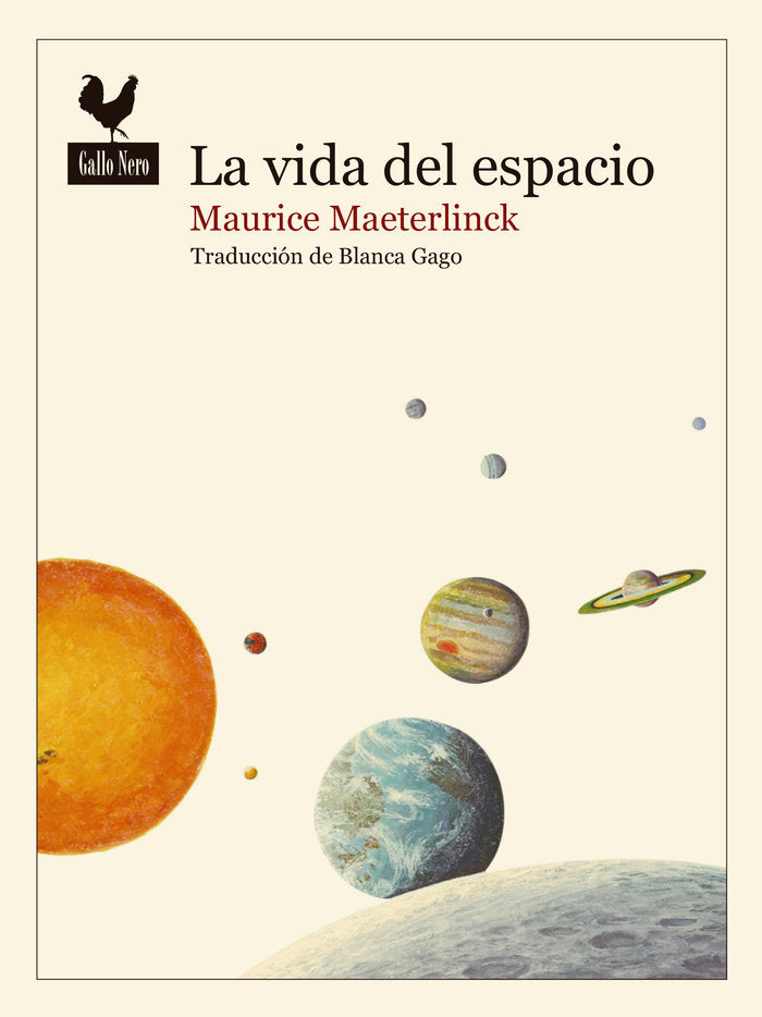 LA VIDA DEL ESPACIO, de MAETERLINCK, MAURICE | portada del libro