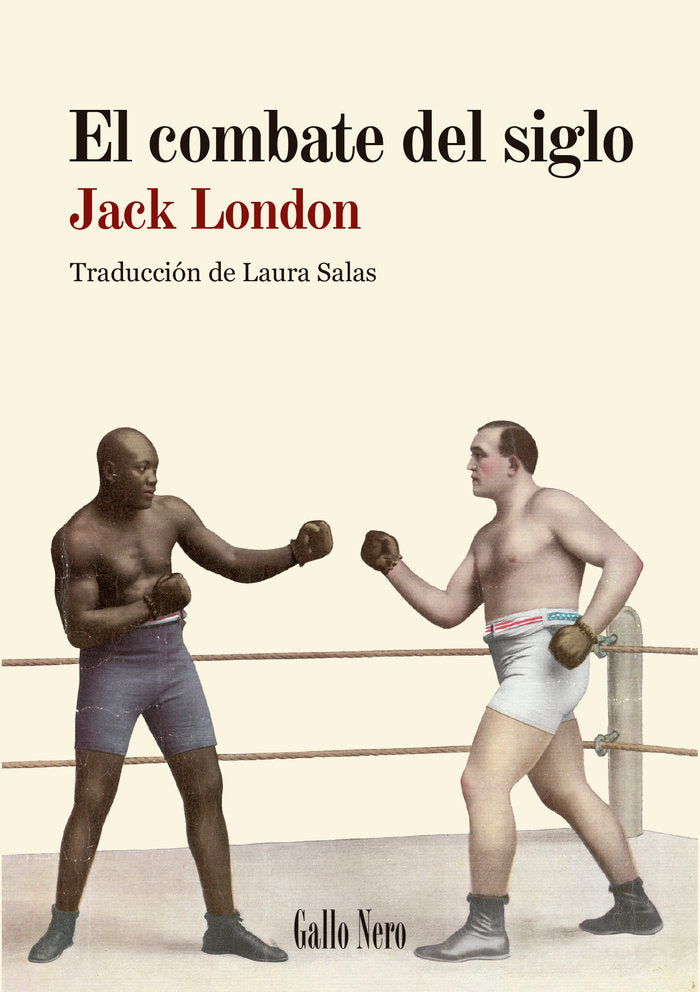 EL COMBATE DEL SIGLO, de LONDON, JACK | portada del libro