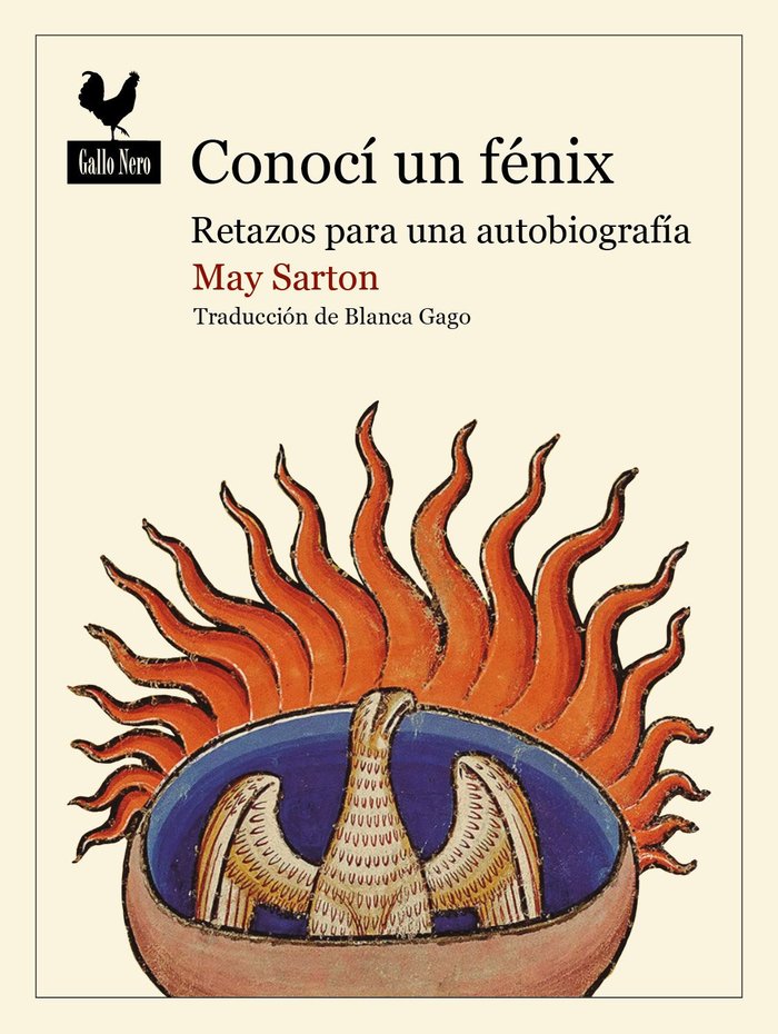 CONOCI UN FENIX, de SARTON, MAY | portada del libro