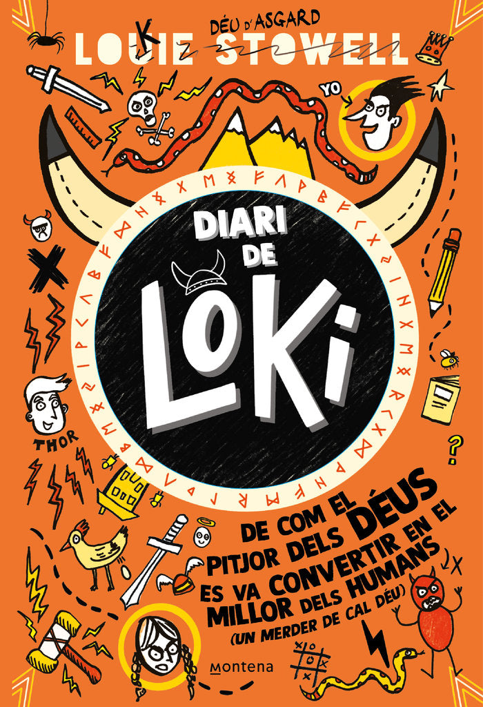 DIARI DE LOKI, de LOUIE STOWELL | portada del libro