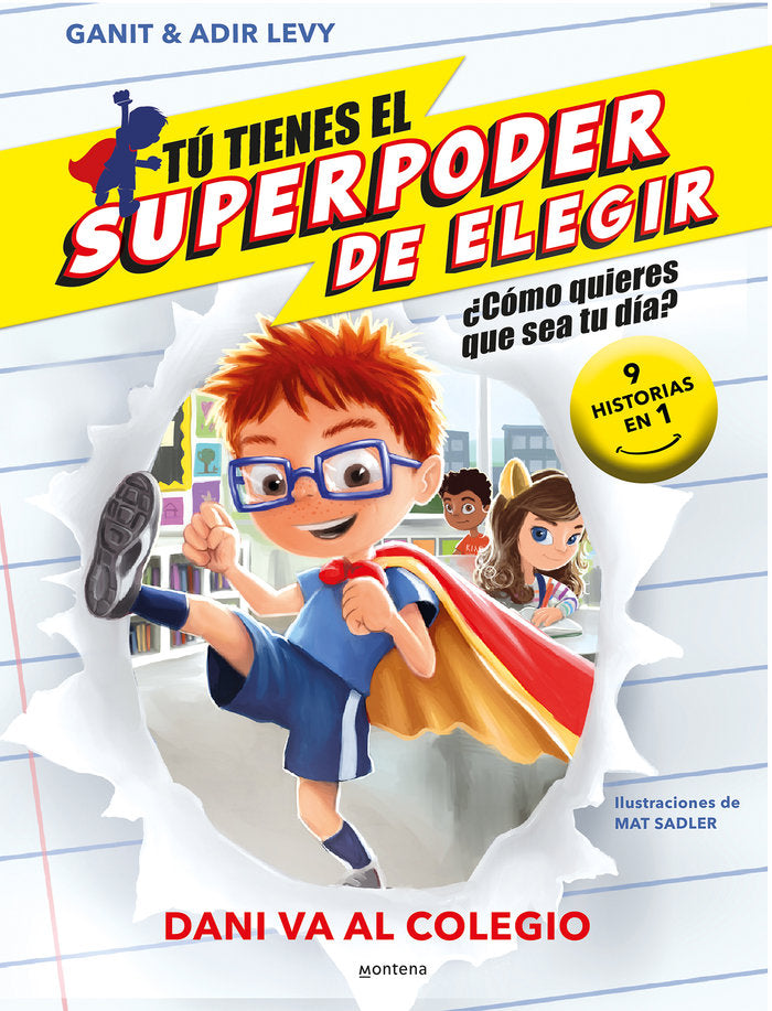 DANI VA AL COLEGIO, de LEVY, GANIT & ADIR | portada del libro