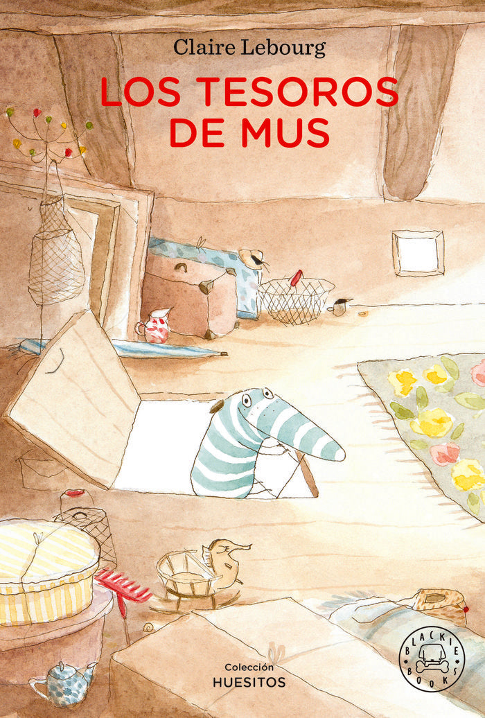 LOS TESOROS DE MUS, de LEBOURG, CLAIRE | portada del libro