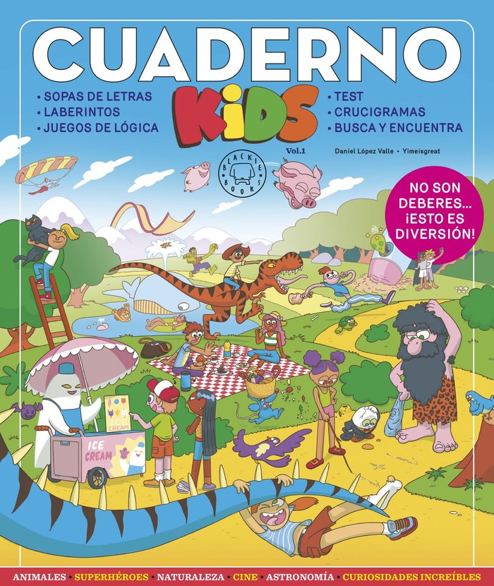 CUADERNO KIDS VOL 1, de COMITE BLACKIE BOOKS | portada del libro