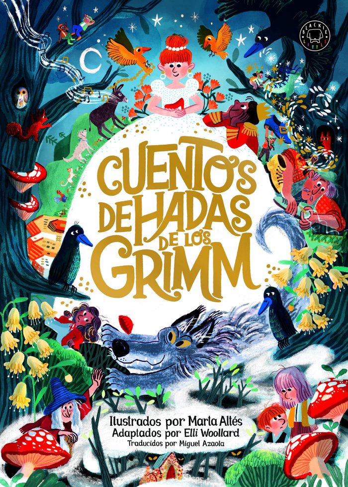 Cuentos de hadas de los Grimm, de ELLI WOLLARD | portada del libro