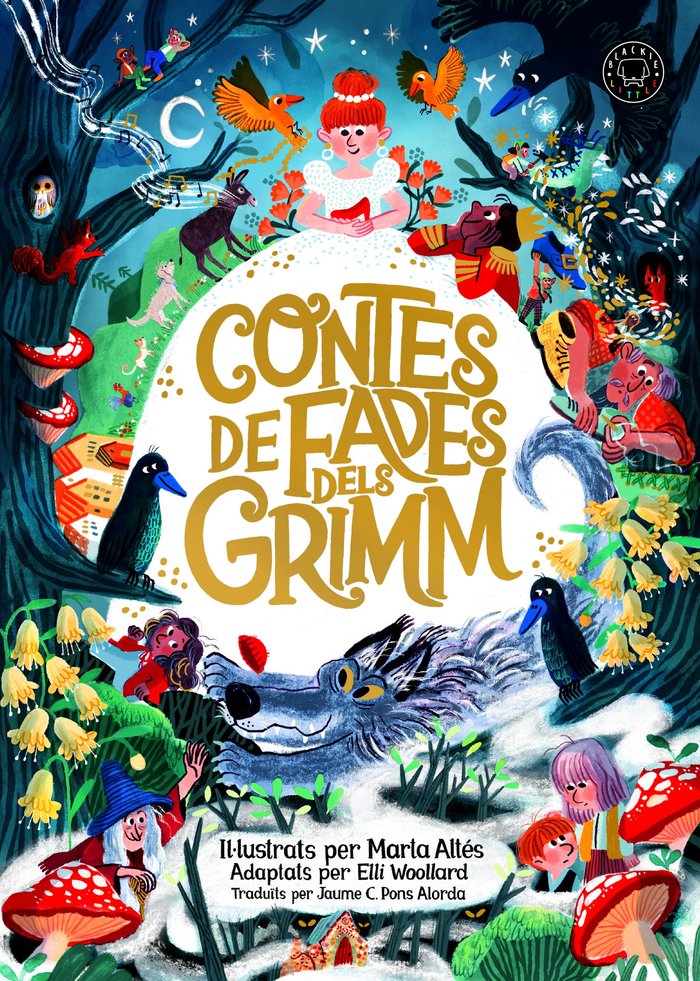 Contes de fades dels Grimm, de ELLI WOLLARD | portada del libro