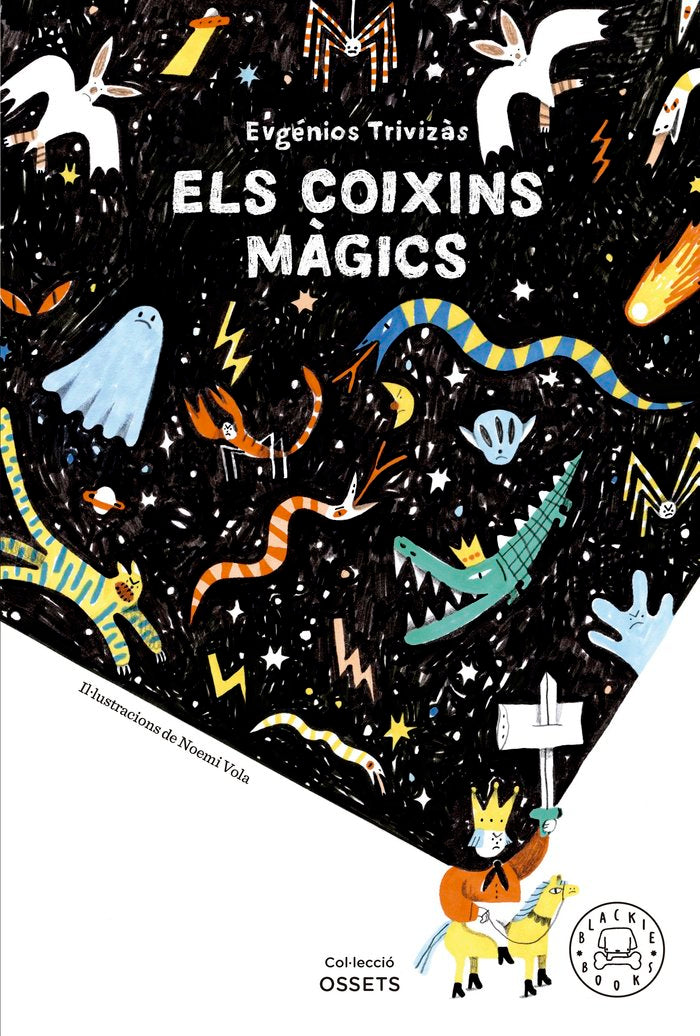 ELS COIXINS MAGICS, de EVGENIOS TRIVIZAS | portada del libro